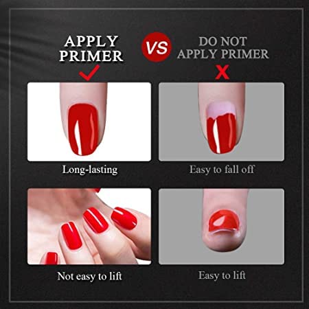 Coslifestore 4-in-1 UV Nail Polish Set - Matte Top Coat, Glossy Finish, Base Coat & Primer for Acrylic/Polygel/Gel Nails - 7.5ml Each - Perfect for Nail Extensions, DIY Manicures & Home Nail Art