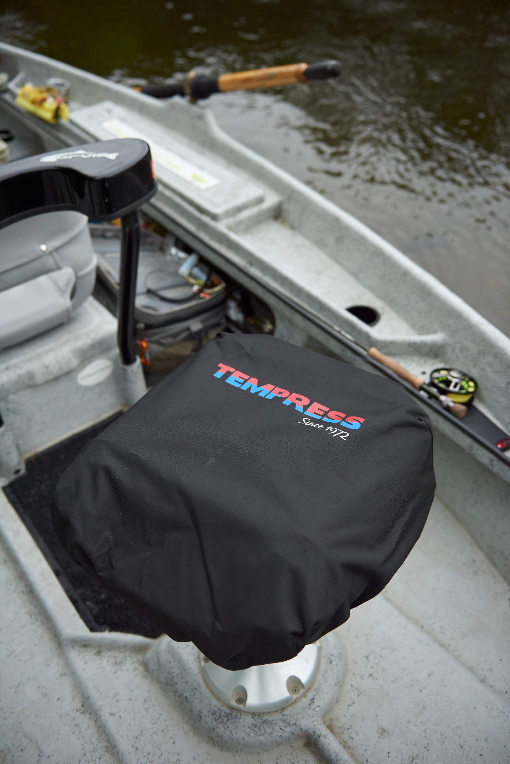Tempress Waterproof Boat Seat Cover - Durable Marine-Grade Protection for Fishing Chairs & Outdoor Boating | Ideal for Saltwater, Freshwater & All-Weather Use