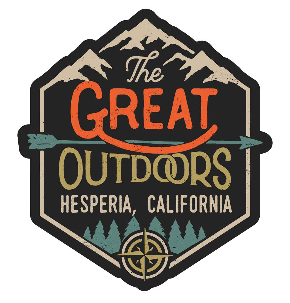 Hesperia Michigan The Great Outdoors Design 4-Inch Fridge Magnet - Perfect for Refrigerators, Lockers & Office Decor