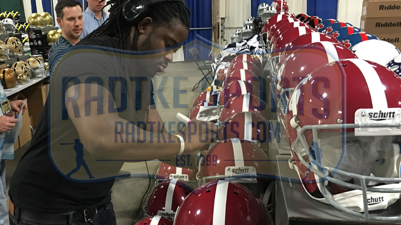 Autographed Alabama Crimson Tide Football Helmet - Signed by Mark Ingram, Eddie Lacy & Derrick Henry - Authentic Schutt Collectible for Sports Memorabilia Fans - Perfect for Man Cave Decor, Game Room Display or Bama Fan Gift
