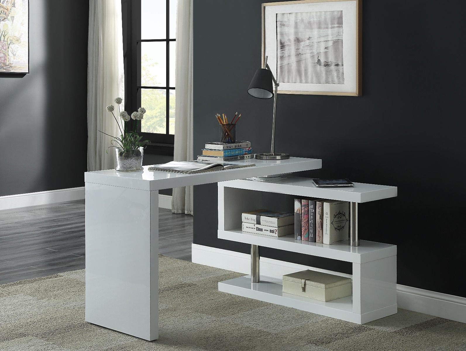 Premium L-Shaped Corner Desk - 47