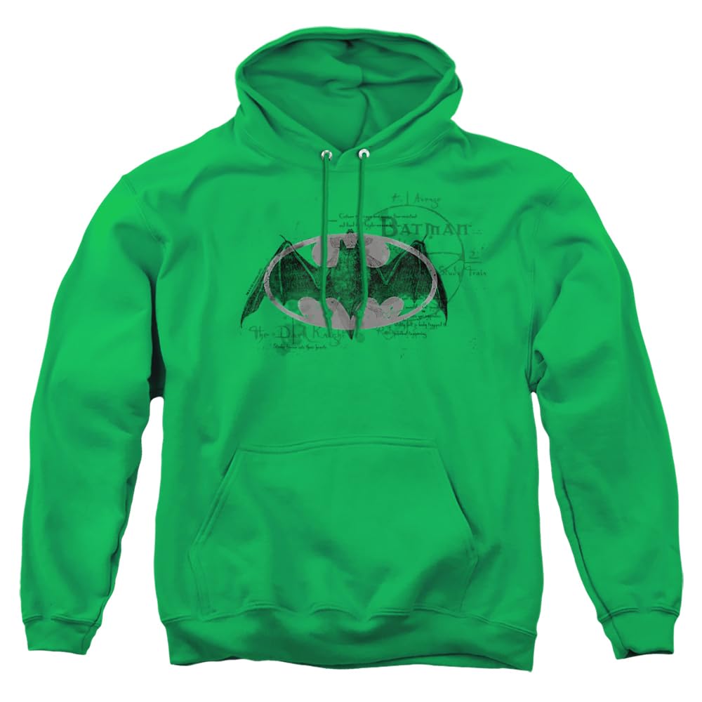 Trevco Batman Arcane Logo Unisex Hoodie for Men & Women - Cozy Pullover Sweatshirt for Casual Wear, Cosplay & Superhero Fans