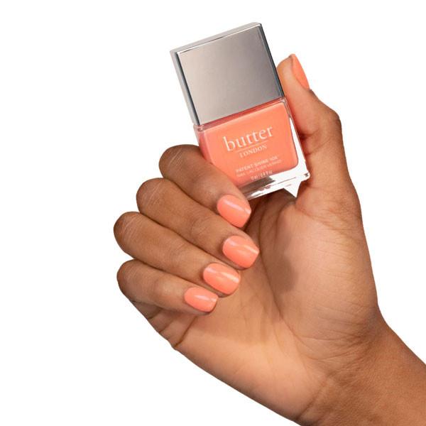 Butter London Patent Shine 10X Nail Lacquer in Hottie Tottie - Long Lasting High Shine Nail Polish for Professional Salon Results at Home
