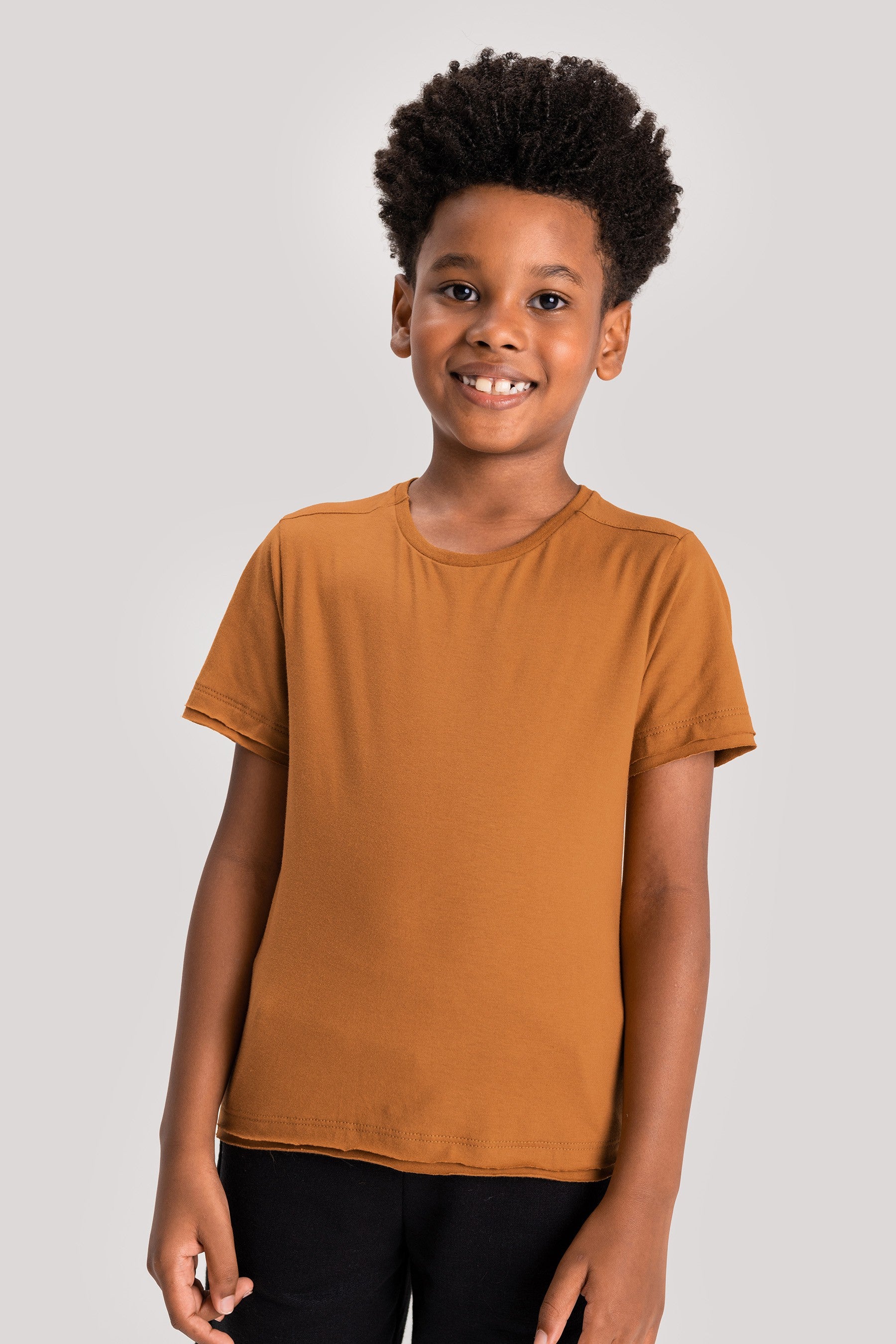 Kids Leaf Print T-Shirt - Soft Cotton Short Sleeve Tee for Boys & Girls - Perfect for School, Playdates & Outdoor Activities