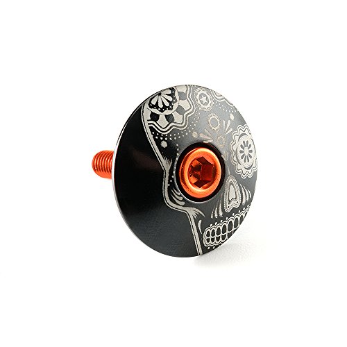 Black w/ Orange Bolt