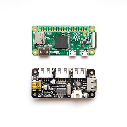 SB Zero4U 4-Port USB Hub for Raspberry Pi Zero - High-Speed Data Transfer, Compact Design - Perfect for DIY Projects, Home Automation & IoT Devices