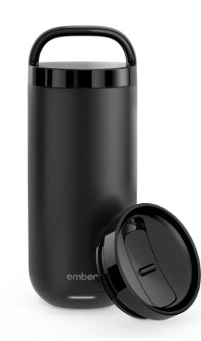 Ember Original Travel Tumbler - Smart Temperature Control Mug for Coffee & Tea - Perfect for Commuting, Office & Travel - 10oz Stainless Steel Vacuum Insulated Cup