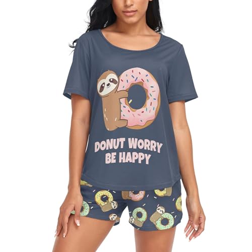 Sloth Colorful Donuts1