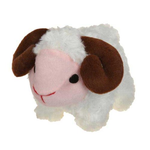 Zanies Farmyard Friend Ram Pet Toy - Durable & Fun Chew Toy for Dogs, Perfect for Playtime & Training | Great for Small & Medium Breeds