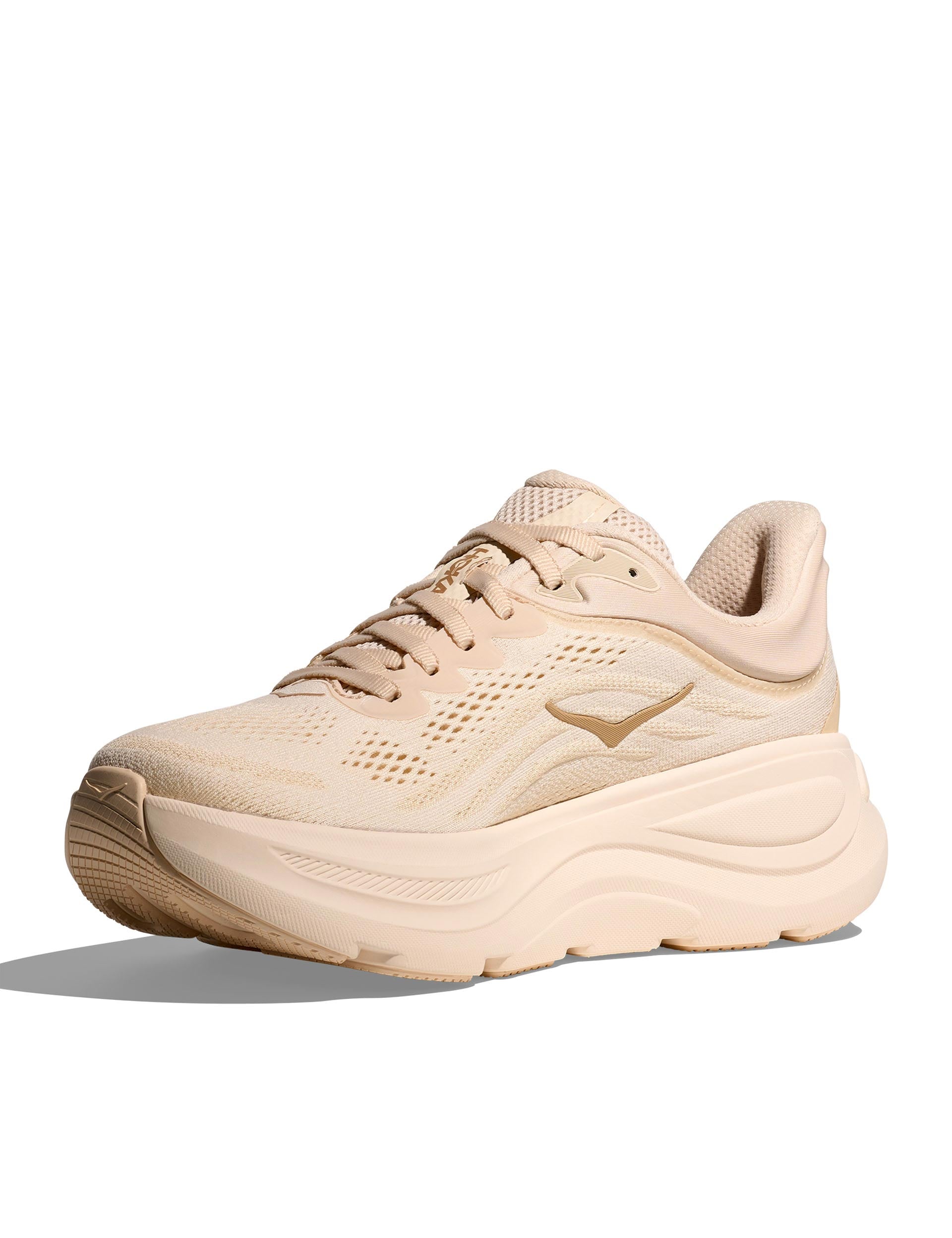 Hoka Bondi 9 Running Shoes - Vanilla/Birch Color | Premium Cushioned Sneakers for Men & Women | Perfect for Long-Distance Running, Walking & Everyday Comfort