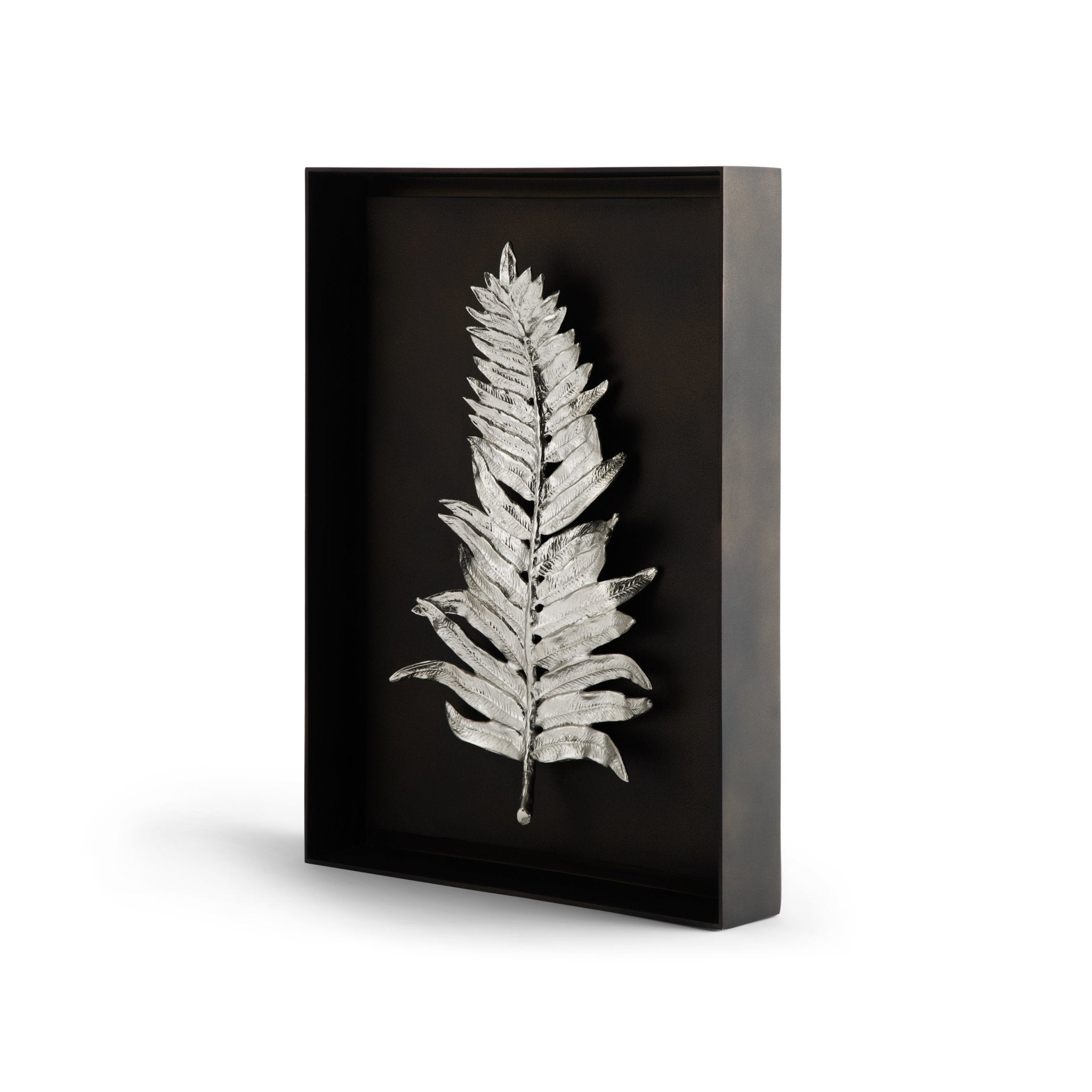 Fern Shadow Box Frame - Preserved Real Ferns in Glass Display for Home Decor, Wedding Centerpieces & Wall Art - Perfect for Nature Lovers & Botanical Decor