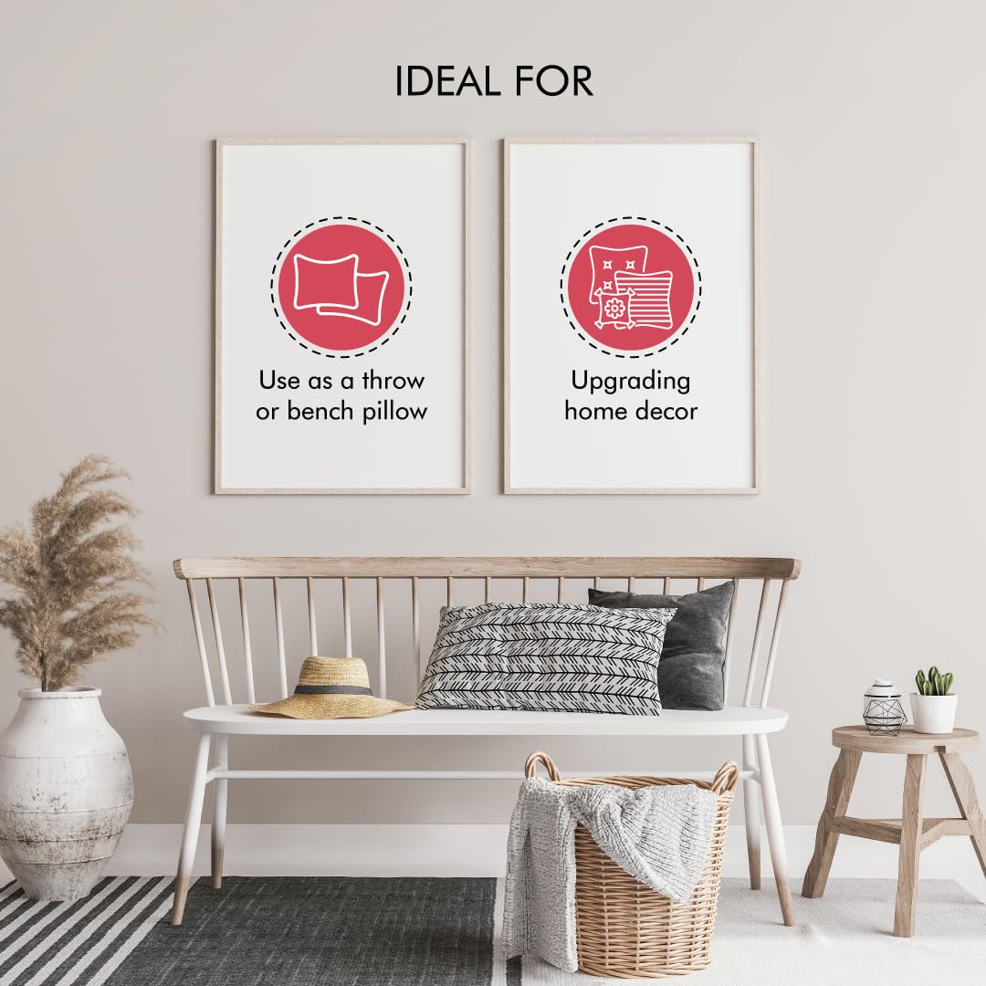 Fairfield Crafter’s Choice Basic Personalized Form Inserts for Throw Pillows, Travel Pillows & Bench Pillows - 16