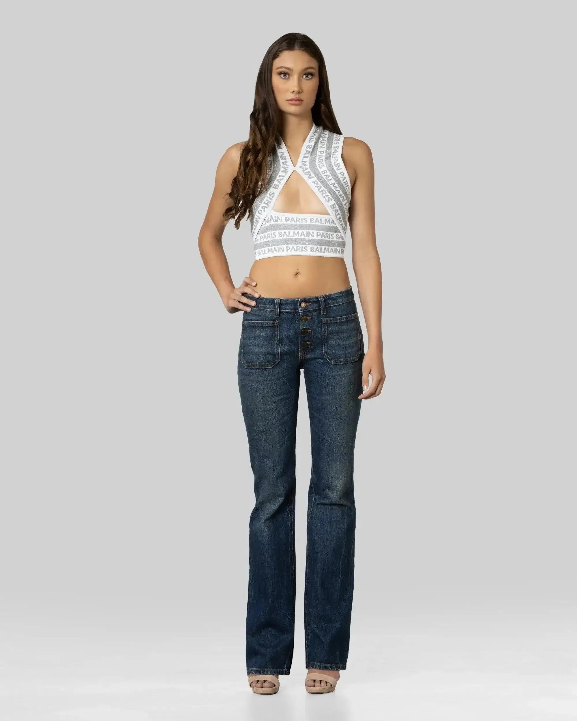 Stylish Knit Crop Top for Women - Trendy Summer Fashion - Perfect for Casual Outings, Beach Trips & Layering