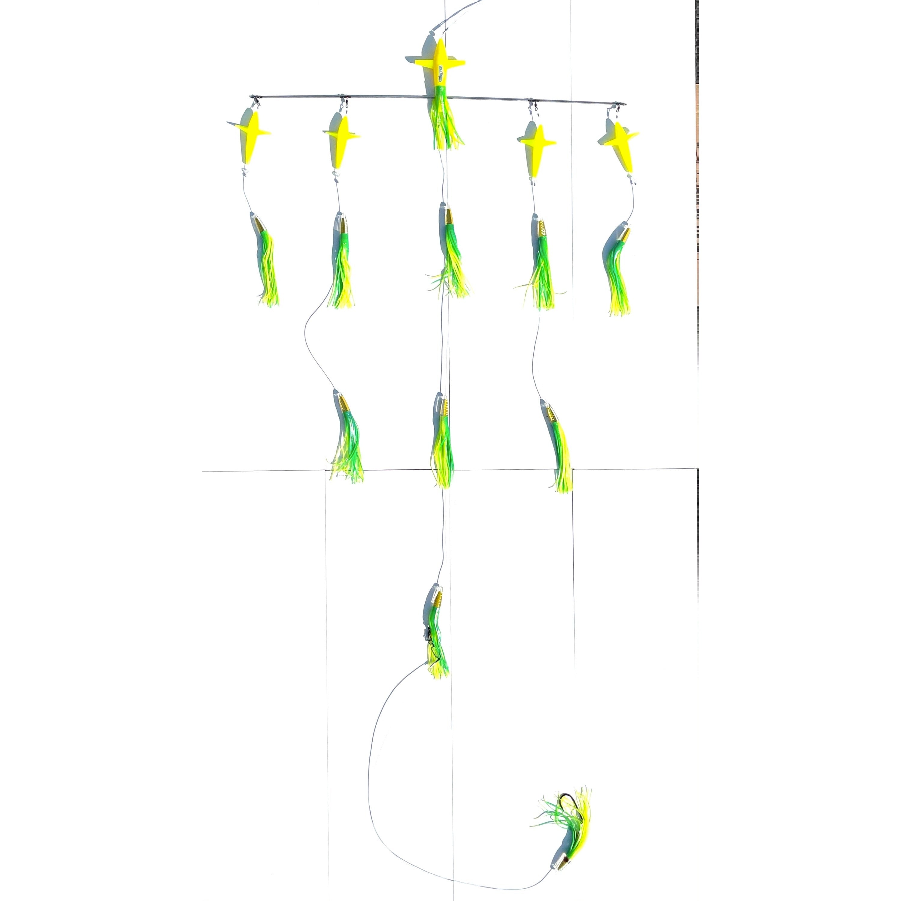 Chatter Lures 36 Splash Bar 9 Machine Squid - Premium Fishing Lure for Saltwater & Freshwater - Ideal for Bass, Walleye, and Trout Fishing