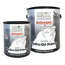 Vermont Natural Coatings & Bohme's Exterior Wood Hydro-Oil Primer - 1 Gallon for Outdoor Wood Protection - Perfect for Decks, Fences & Siding