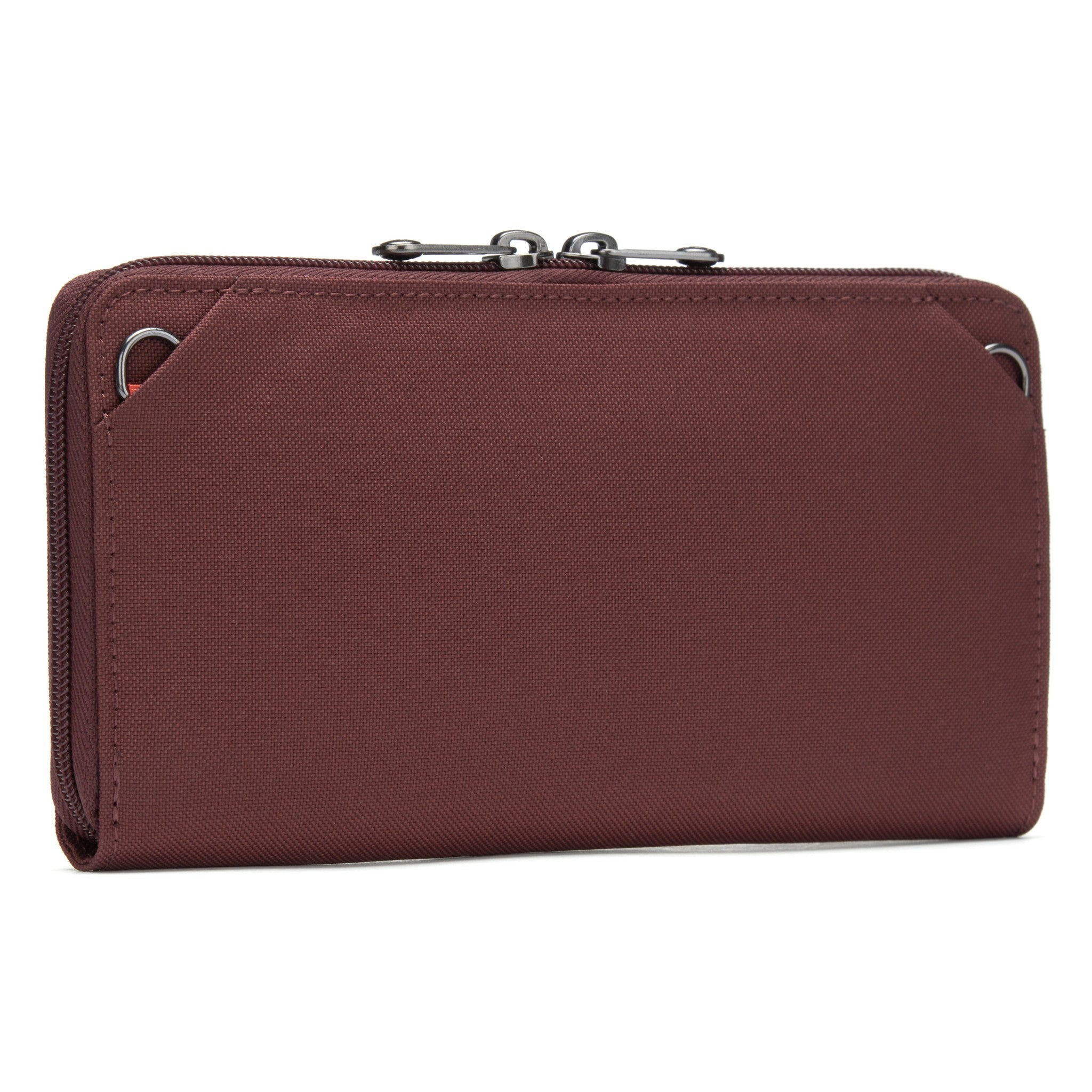 Pacsafe RFIDsafe Continental Wallet - RFID Blocking Travel Wallet for Passport, Credit Cards & Cash - Perfect for International Travel & Daily Use