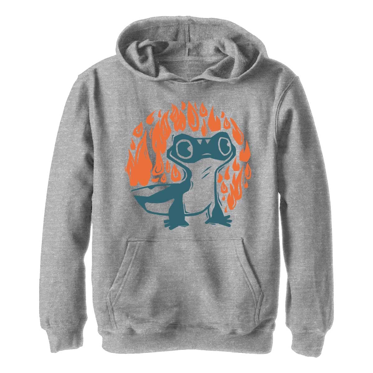 Disney Boys' Salamander Circle Hoodie - Cute Cartoon Character Pullover Sweatshirt for Kids | Soft & Comfortable Cotton Blend | Perfect for School, Playdates & Family Outings