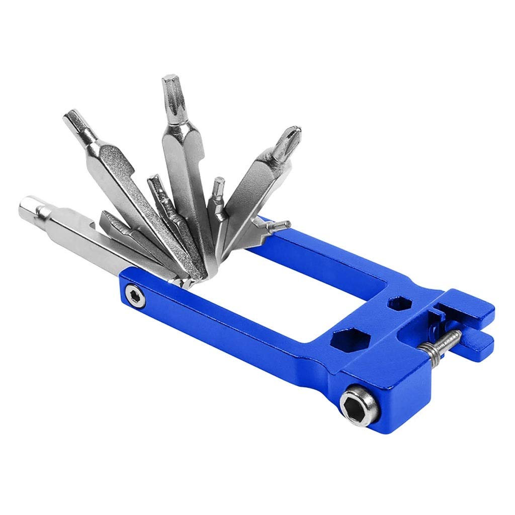 TWDYC 20-in-1 Multi-Function Bicycle Repair Kit - Portable Bike Tool Set for Road & Mountain Bikes - Perfect for Emergency Repairs, Cycling Trips & Home Maintenance