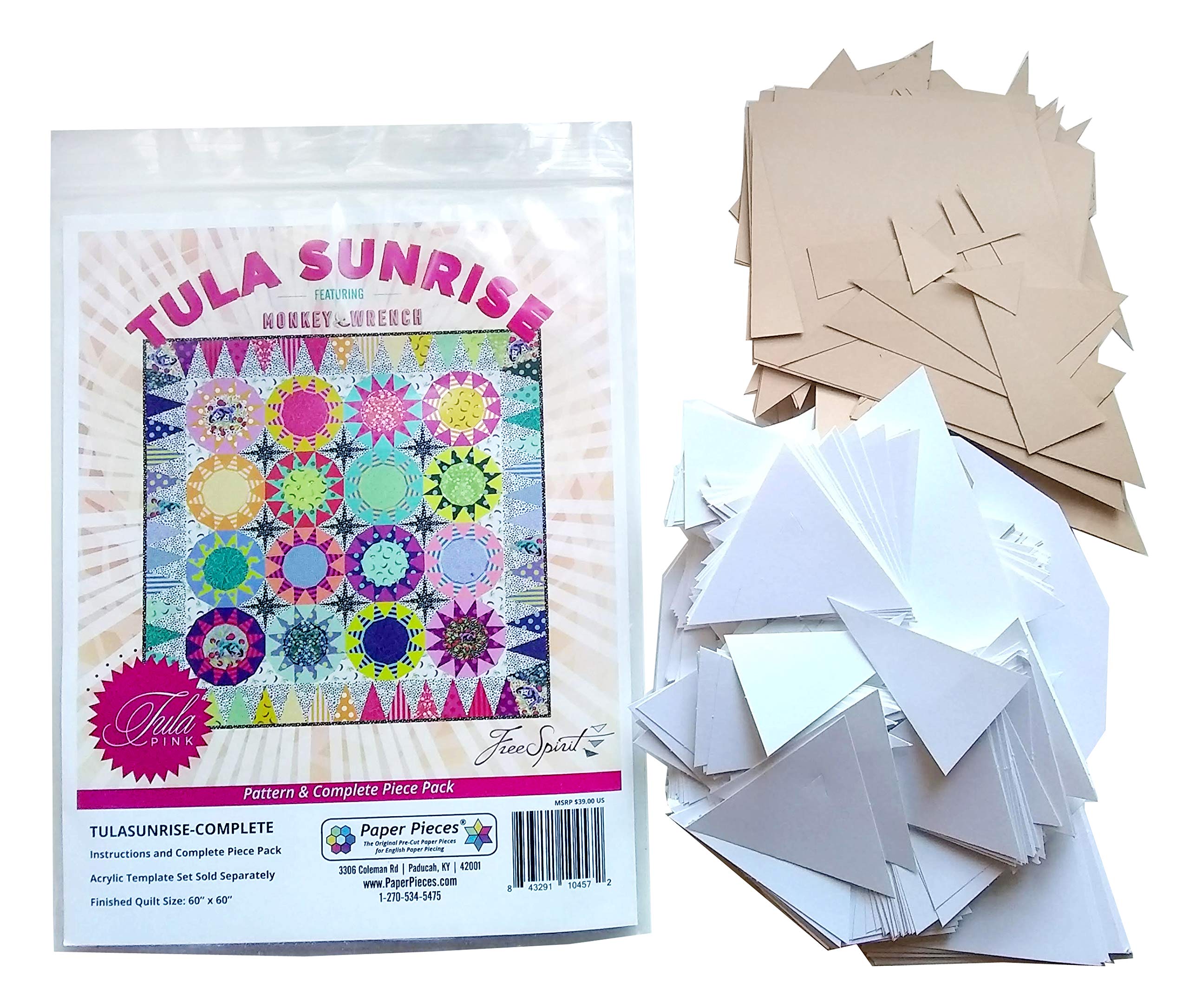Tula Pink Tula Sunrise Quilt Pattern & Complete Pack - 60