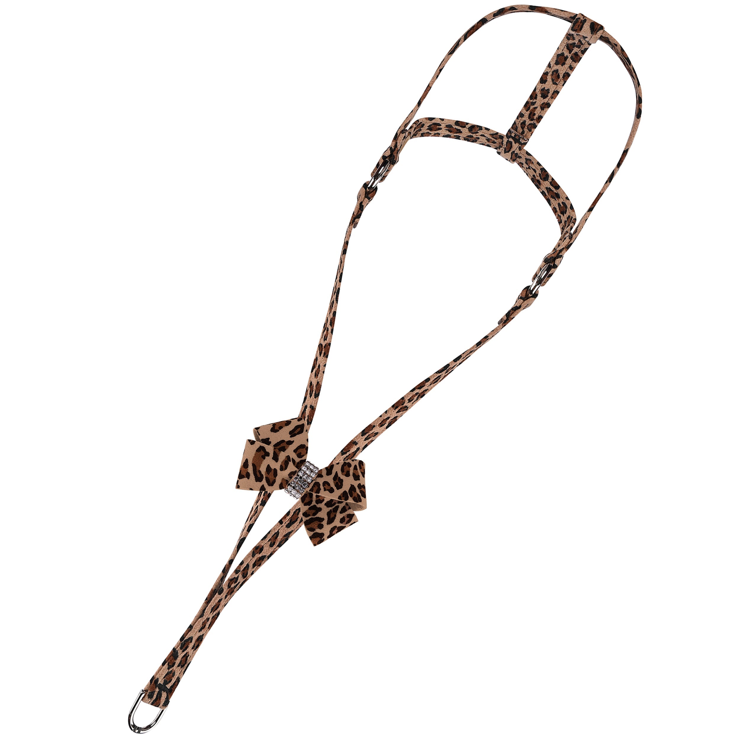 Cheetah Nouveau Bow Step N Go Dog Harness - Adjustable Pet Harness for Small & Medium Dogs, Easy Walk & Training - Perfect for Daily Walks, Outdoor Adventures & Pet Fashion