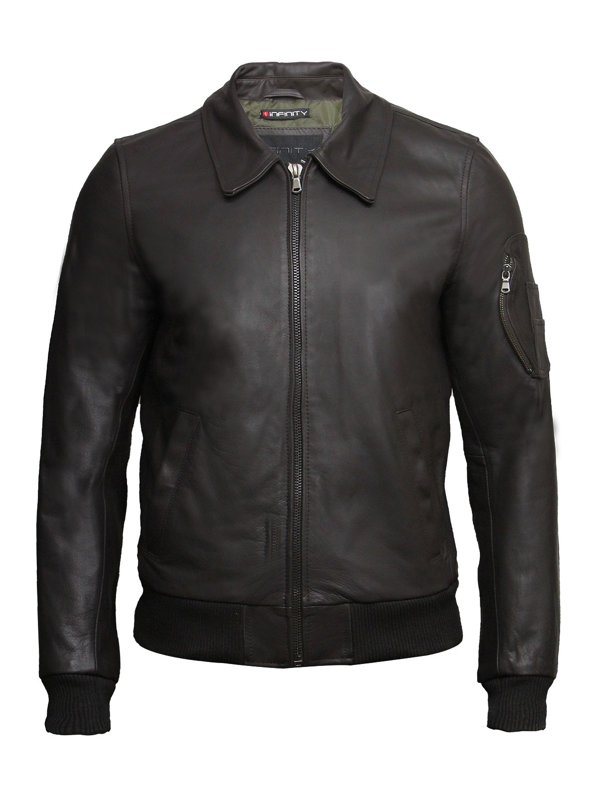 BRANDSLOCK Men's Genuine Cowhide Leather Biker Jacket - Vintage Motorcycle Jacket for Men, Durable & Stylish Outerwear for Riding, Casual Wear & Outdoor Adventures