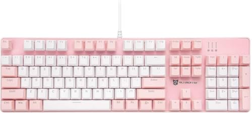 Brown switch white and pink