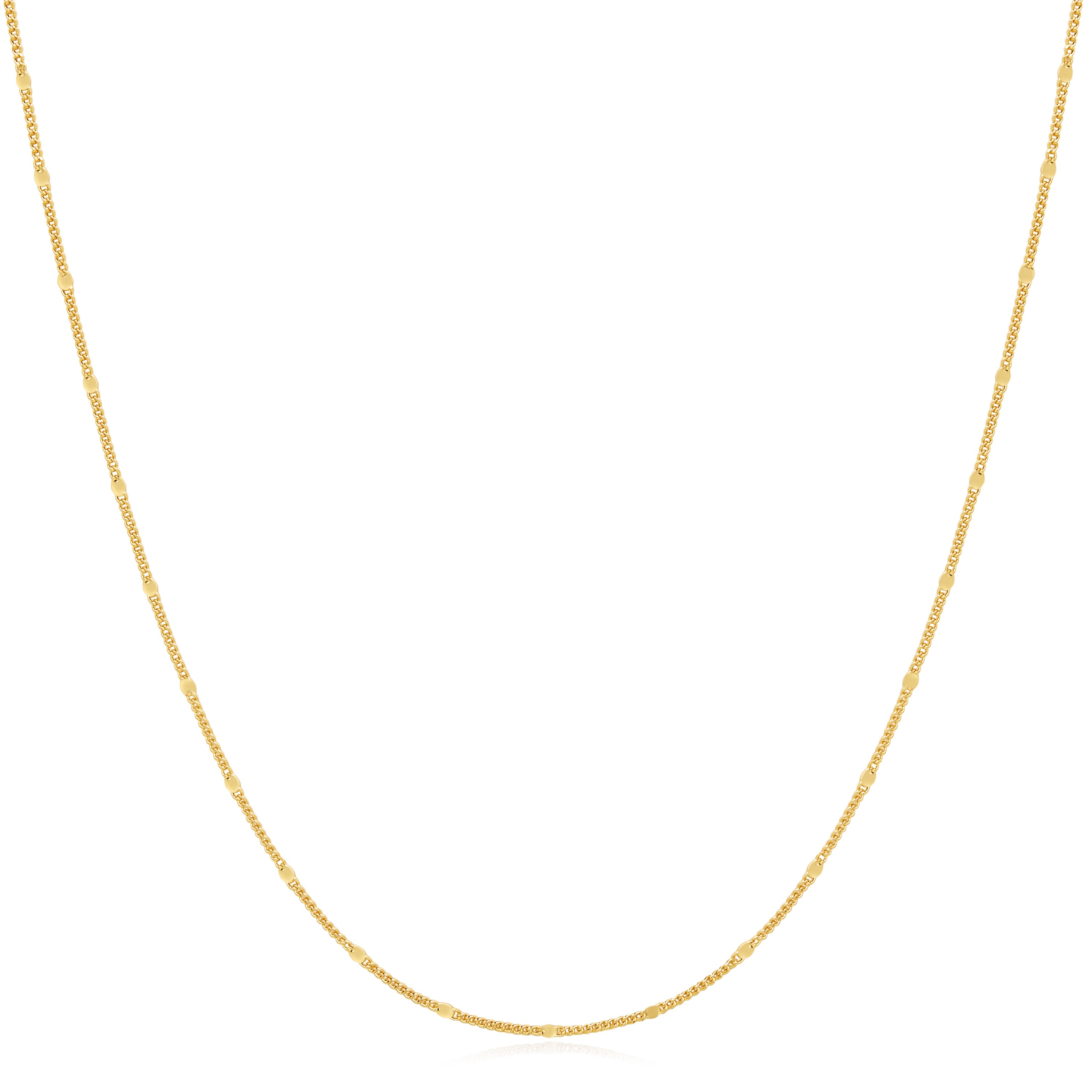 Elegant 14K Gold Spheres Chain Necklace for Women - Perfect for Everyday Wear, Parties & Special Occasions