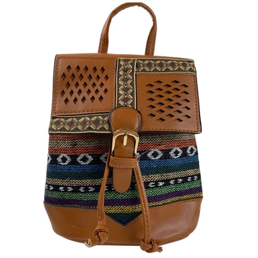 Stylish Retro Women's Tote Shoulder Bag - Vintage Messenger Purse & Bohemian Backpack Handbag for Work, Travel & Everyday Use