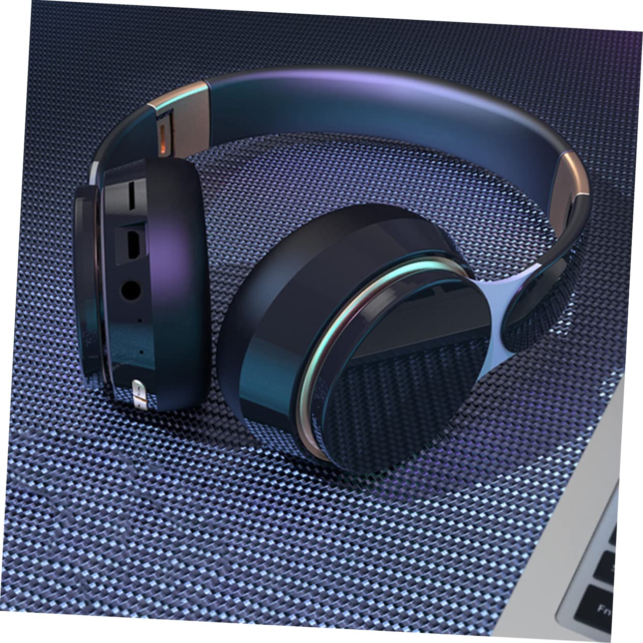 BRIGHTFUFU Pro Wireless Headphones - Noise Cancelling Bluetooth Headphones with Hi-Fi Sound for Travel, Workout & Gaming