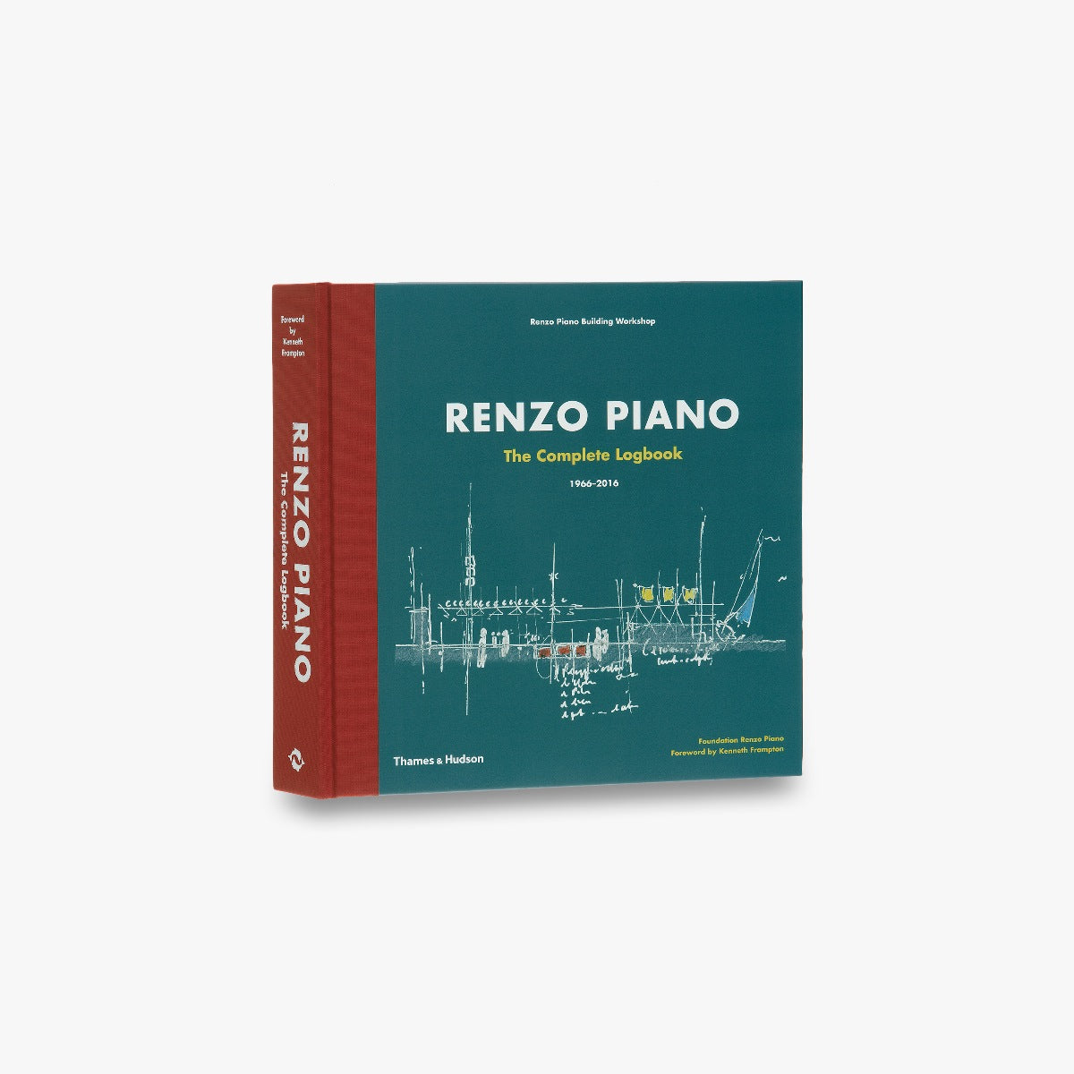 Renzo Piano: The Complete Logbook - Architecture Design Book for Professionals & Students | Perfect for Studio, Library & Home Decor
