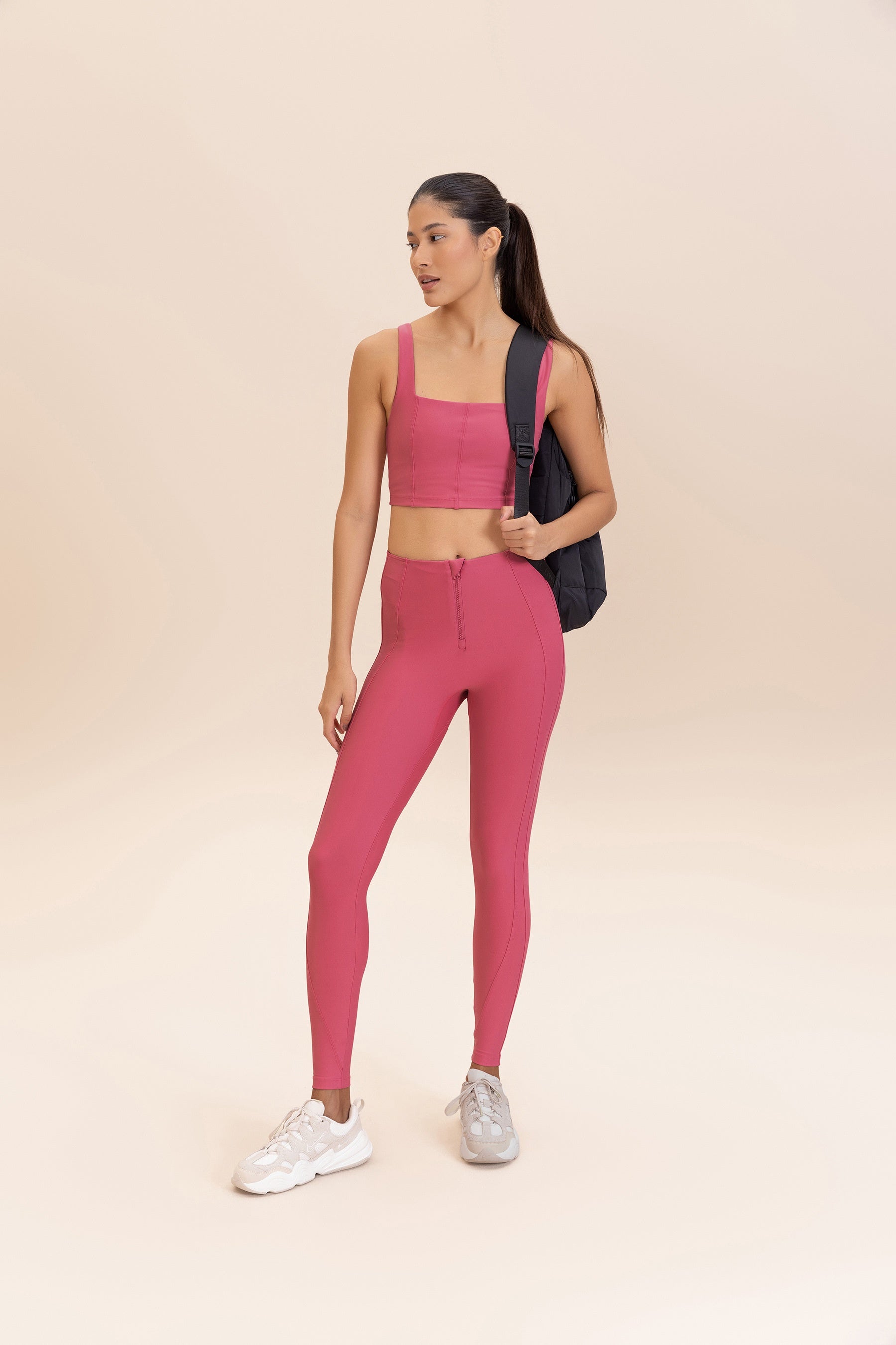 High Waist Neoprene Sculpting Leggings for Women - Tummy Control & Butt Lifting Workout Leggings - Perfect for Yoga, Gym & Running