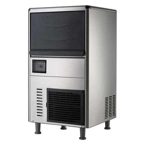 Coldline ICE80 18 Air Cooled Commercial Ice Maker - 80 lb Daily Production Cube Ice Machine for Restaurants, Bars & Home Use