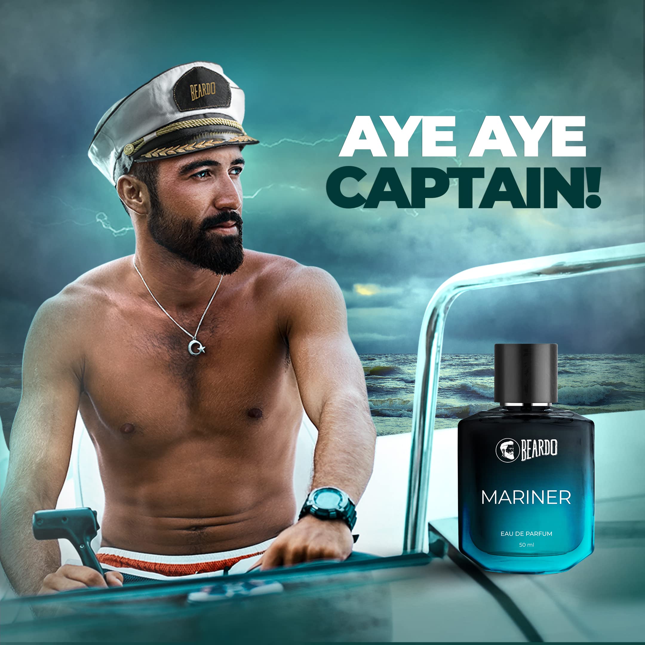 Beardo Mariner & Freed Marina Bae EDP Perfume Set for Men & Women - 2 Piece Fragrance Gift Set for Couples | Anniversary, Wedding, Christmas Gifts for Him & Her | Perfect for Date Nights, Romantic Occasions & Special Events