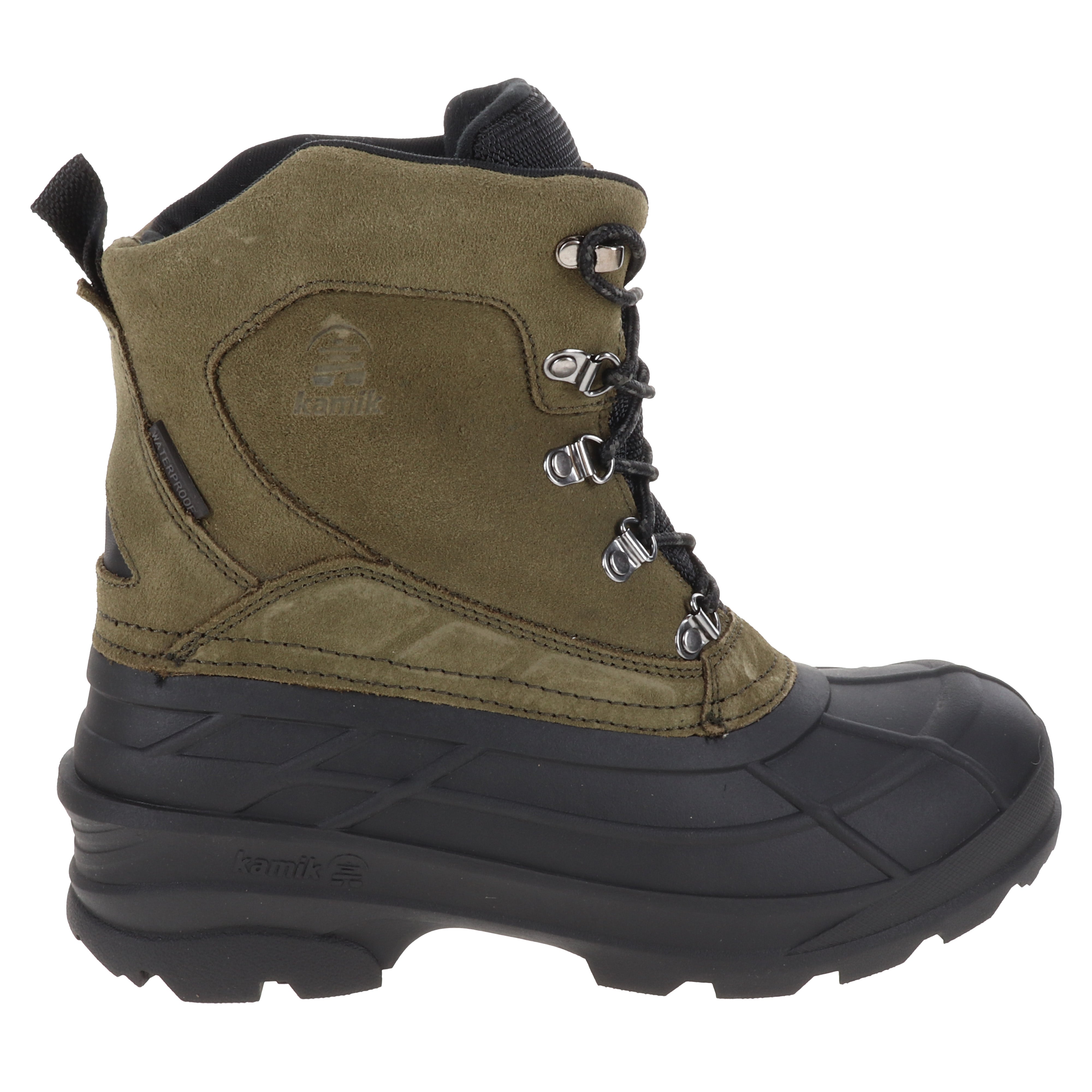 Kamik Fargo 2 Olive Men's Winter Boots - Waterproof & Insulated for Hiking, Snow, and Outdoor Adventures