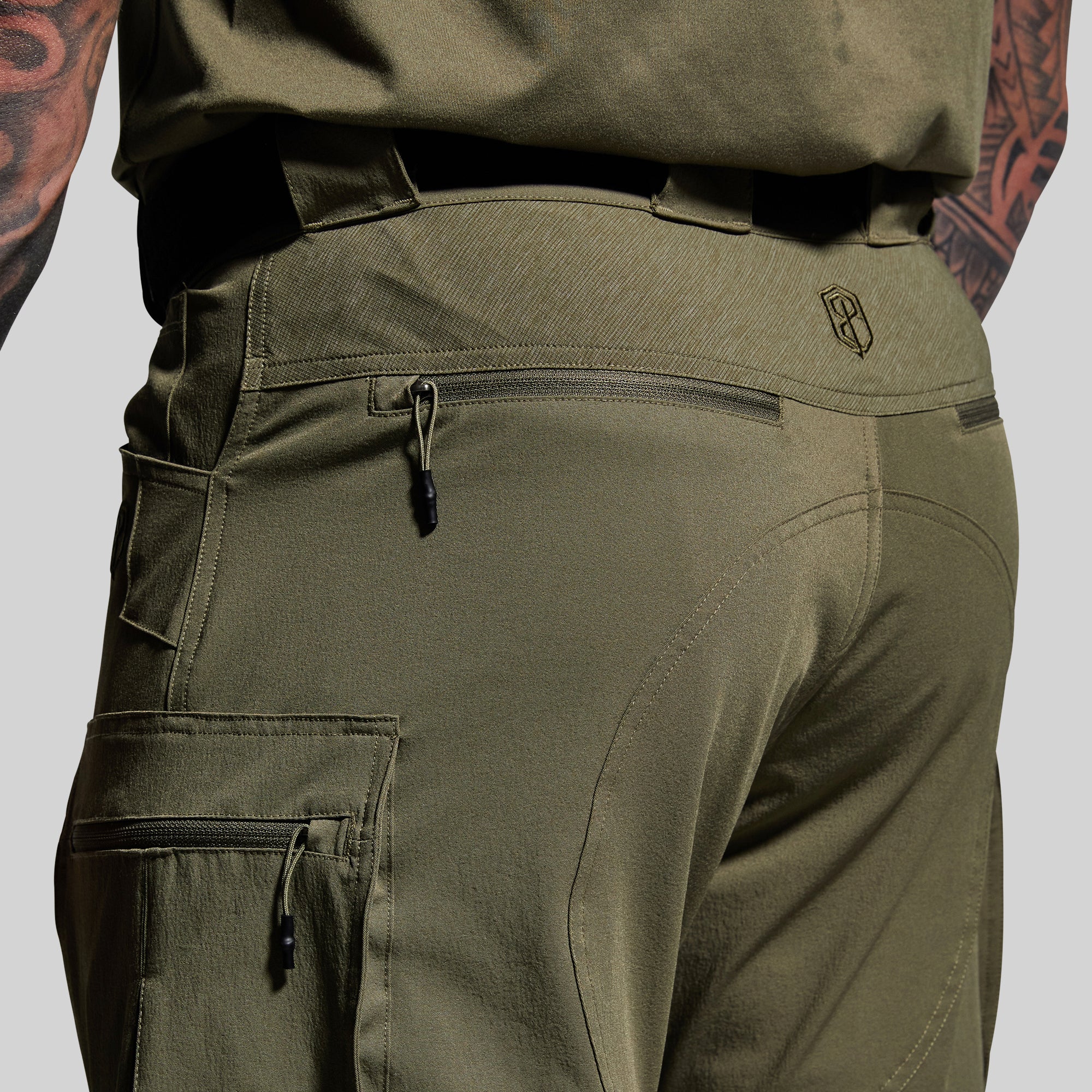 Tactical Op Assault Pants in OD Green - Durable Military Style Combat Pants for Outdoor Adventures, Airsoft & Tactical Training