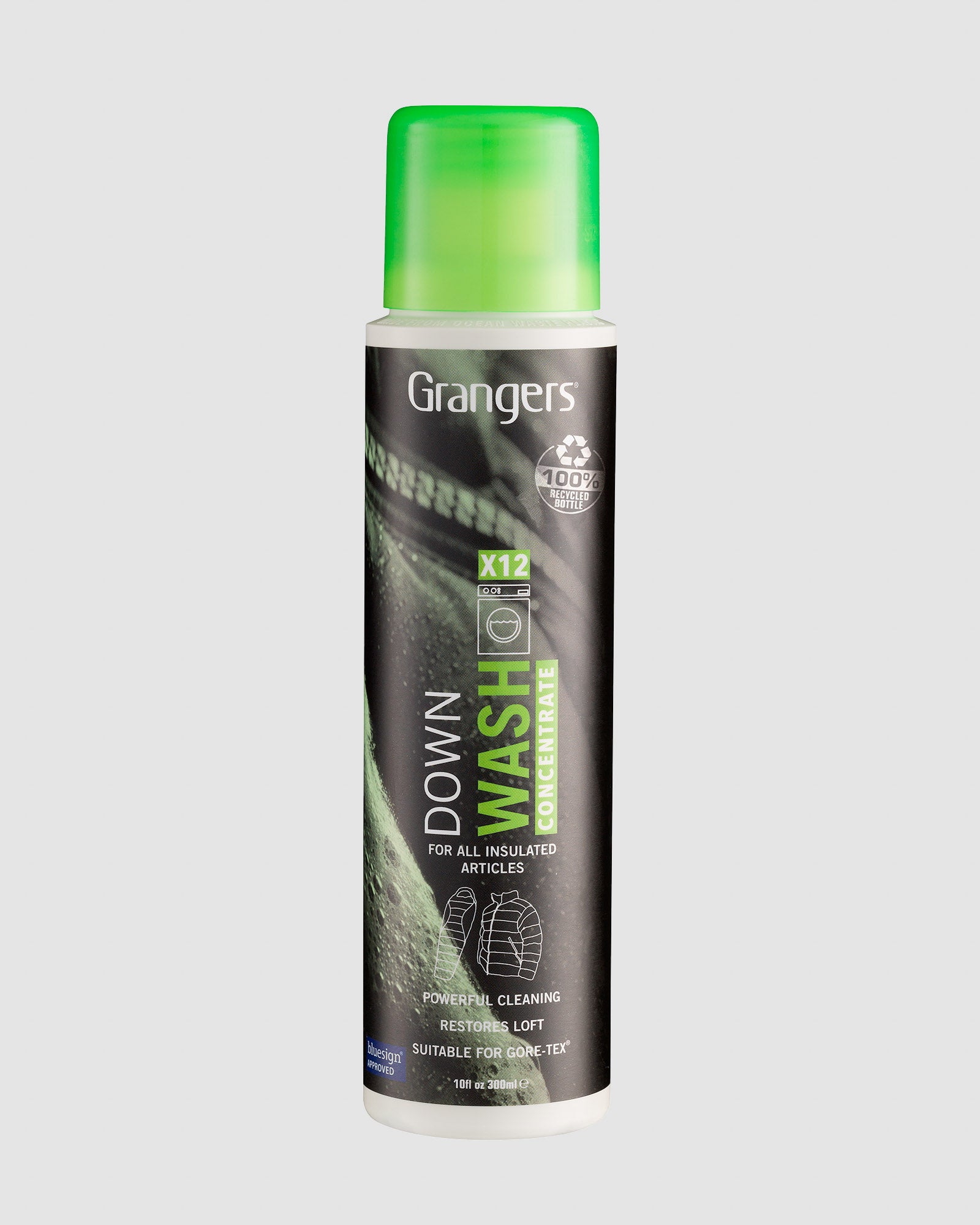 Grangers Down Wash Concentrate - Gentle Cleaning Solution for Down Jackets, Sleeping Bags & Outdoor Gear - Perfect for Camping, Hiking & Winter Sports