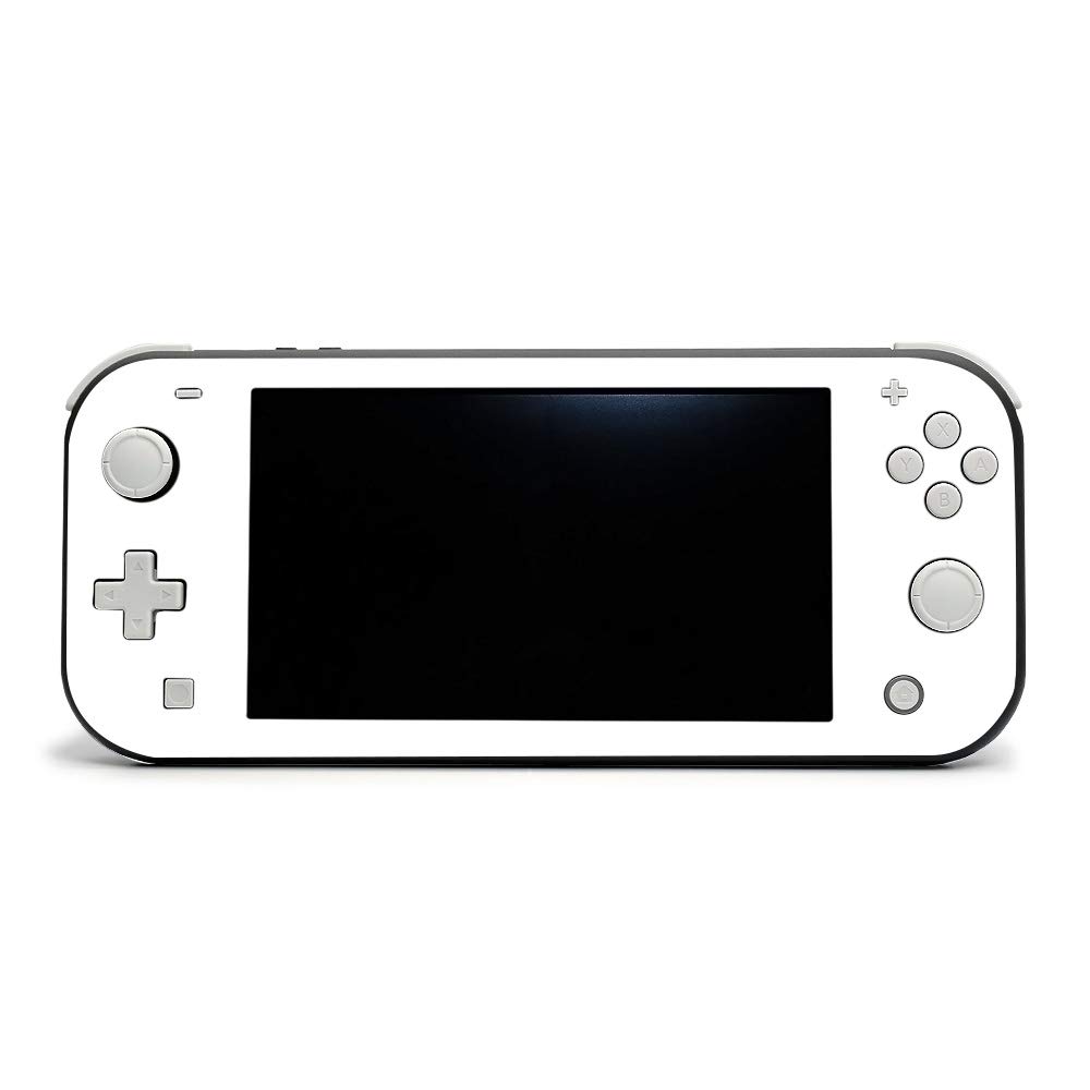 MightySkins Glossy Glitter Skin Cover for Nintendo Switch Lite - White | Protective & Durable High-Gloss Finish | Easy to Apply & Remove | Made in USA | Perfect for Gaming Protection & Customization