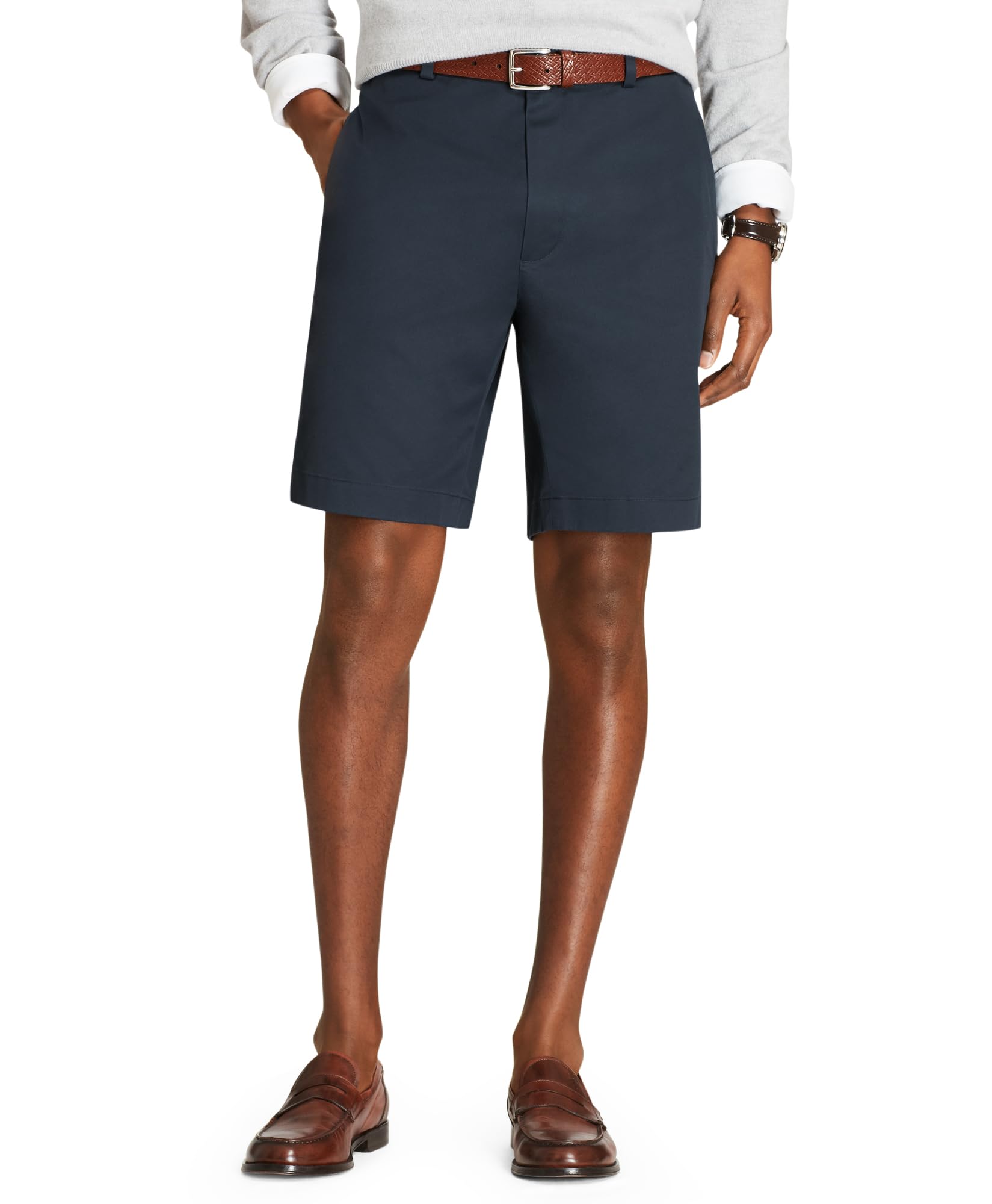 Brooks Brothers Men's Lightweight Advantage Chino Shorts - Comfortable & Stylish Casual Shorts for Summer | Perfect for Golf, Travel & Outdoor Activities