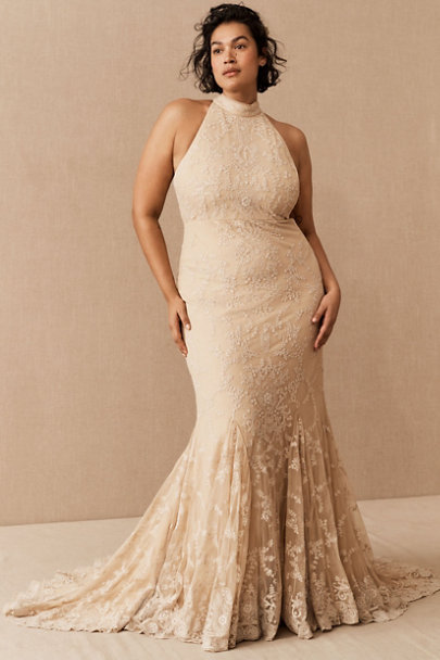 BHLDN Daisy Gown - Elegant Floral Wedding Dress for Brides | Perfect for Beach, Garden & Outdoor Ceremonies
