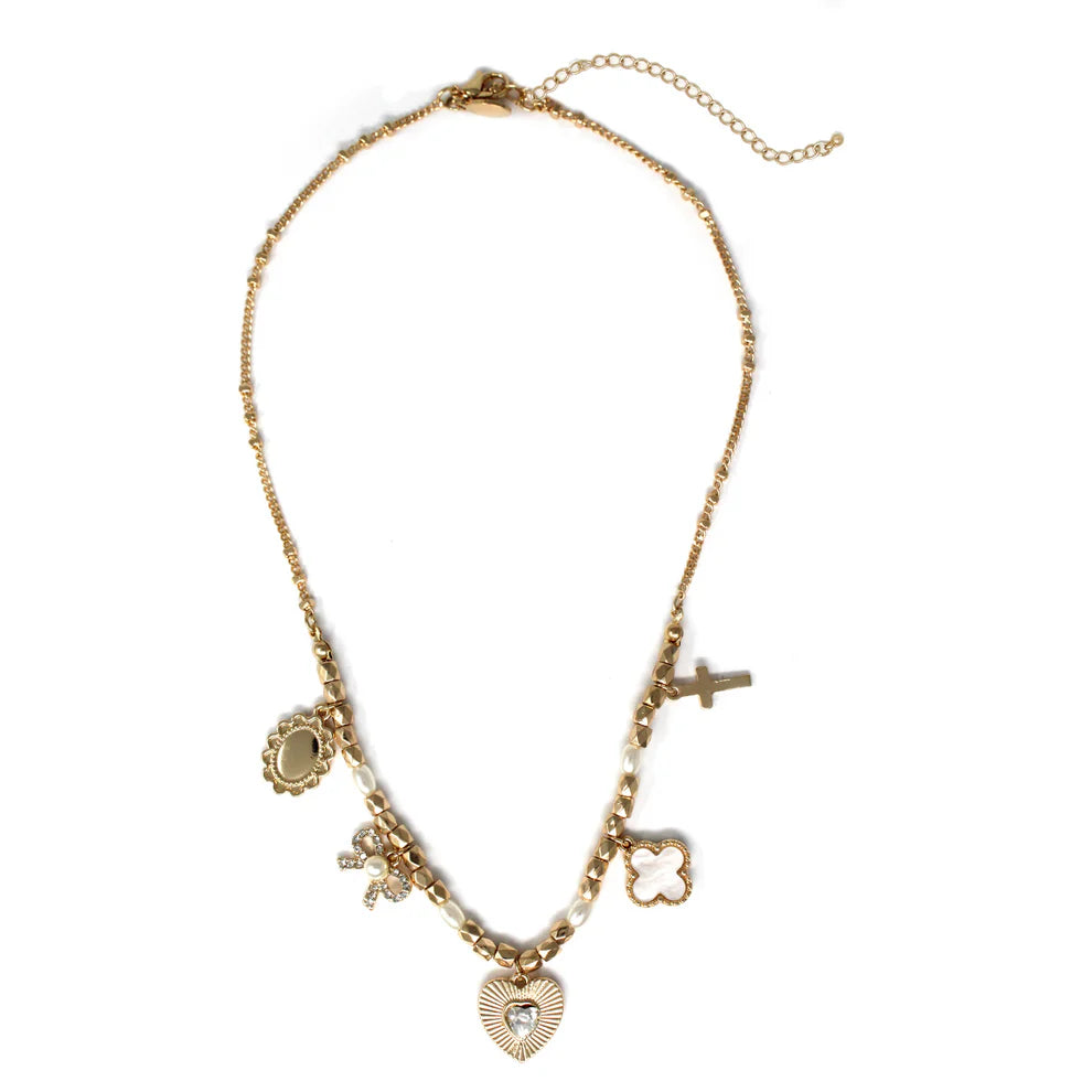 Elegant Charm Necklace for Women - Dainty Pendant Jewelry Gift for Her - Perfect for Everyday Wear, Date Nights & Special Occasions