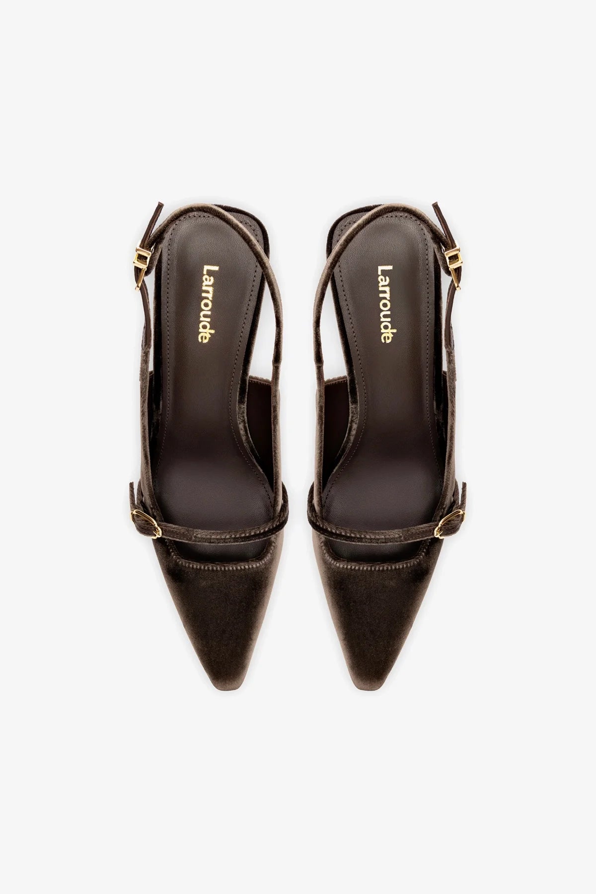 Ines Pump Women's High Heel Shoes in Expresso Velvet - Perfect for Evening Parties, Weddings & Formal Events