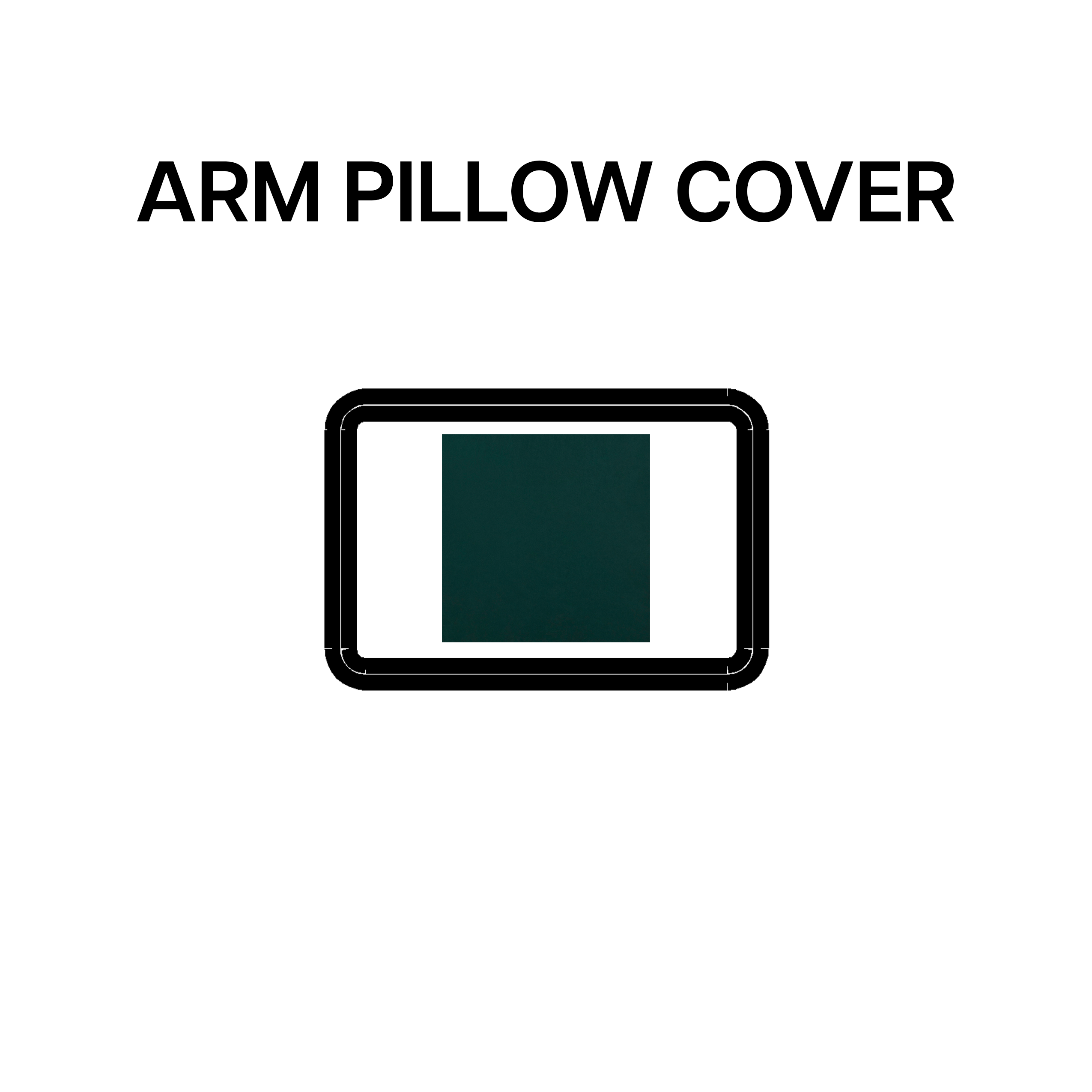 Evergreen BP 639 65 Arm Pillow Cover - Soft & Comfortable Support for Reading, Nursing, or Watching TV in Bed