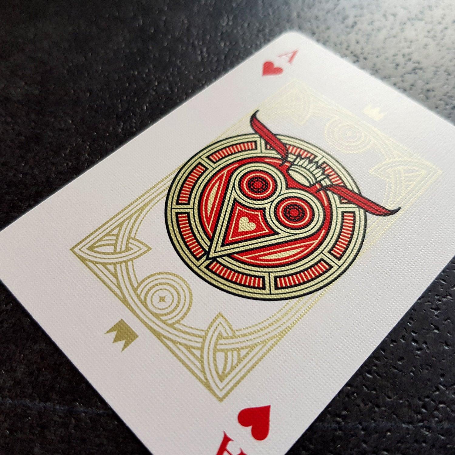 Heroic Tales Playing Cards - Premium Deck for Poker, Magic Tricks & Game Nights | Collectible & Durable Cards for Family Fun & Entertainment