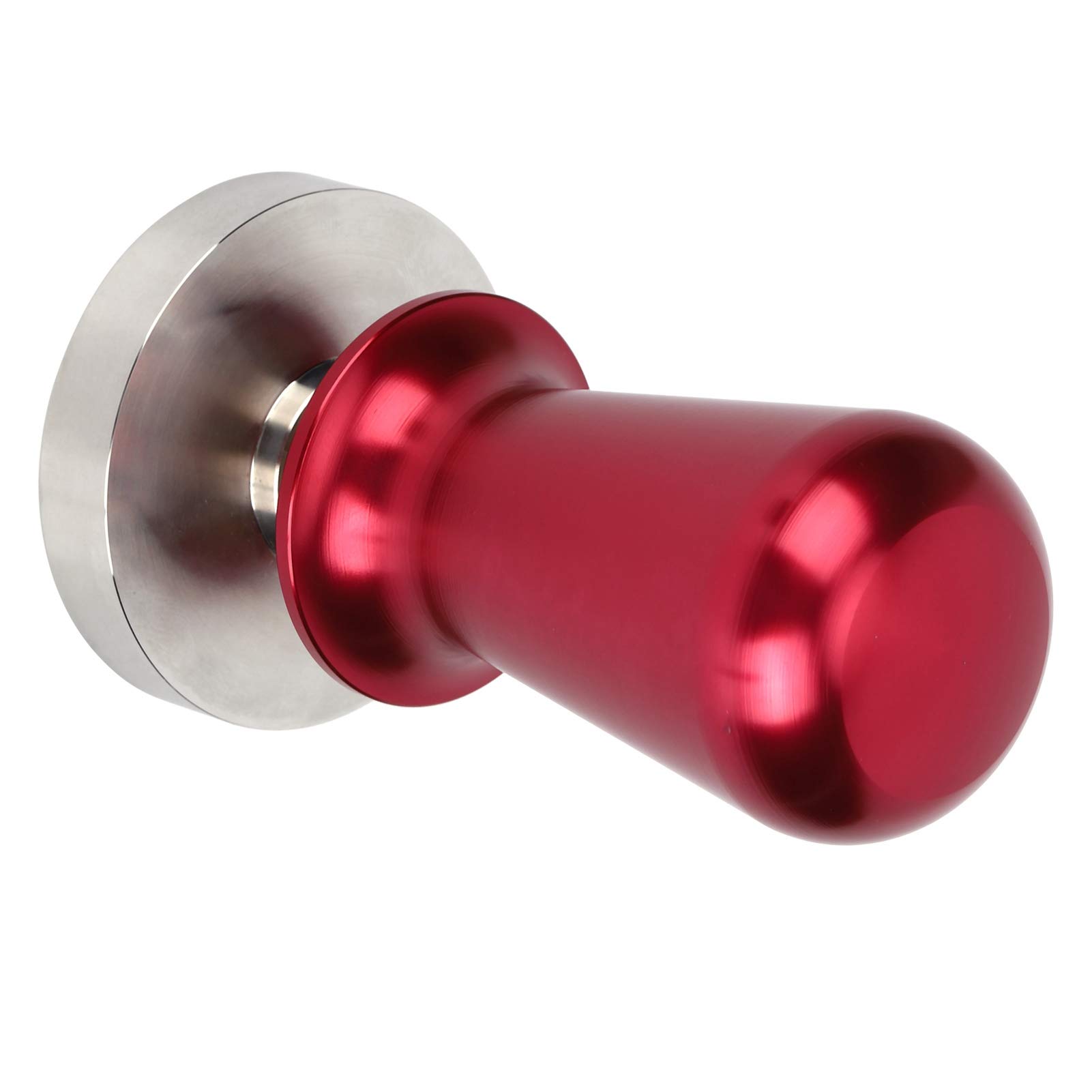 Premium 57.5mm Coffee Tamper - Durable Espresso Powder Press for Home Baristas & Coffee Shops - Perfect Gift for Coffee Lovers (Red) - Ideal for Espresso Machines, French Press & Home Brewing