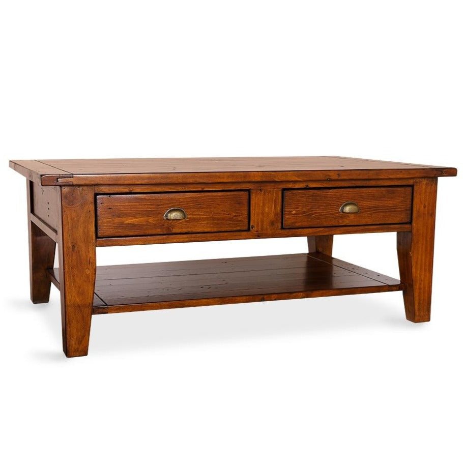 Norfolk Large Coffee Table - Modern Wooden Living Room Furniture for Home Decor & Entertainment