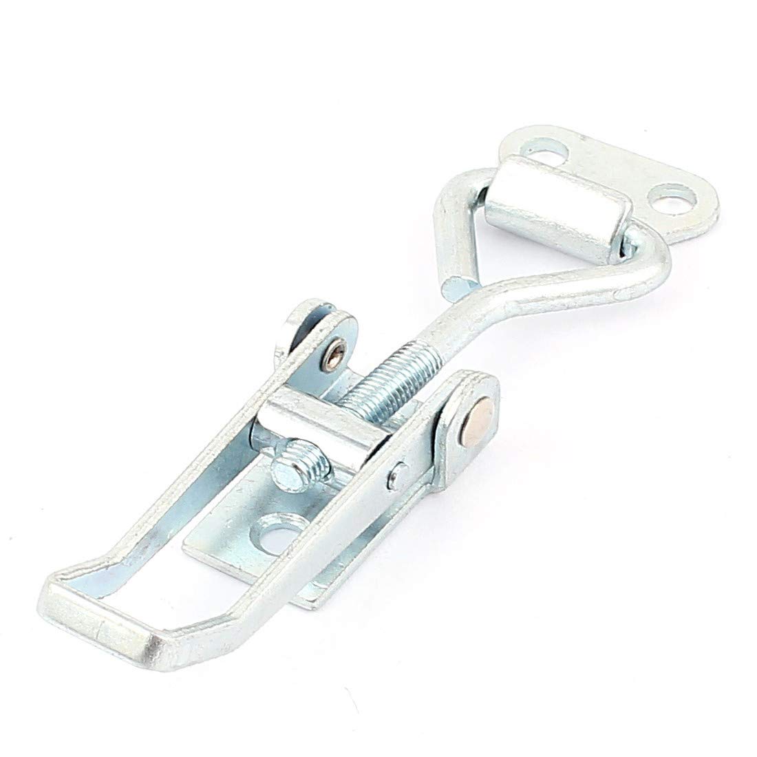 New Lon0167 Closet Chest Toolbox with Secure Locking Toggle Latch - Durable Silver Tone Clamp for Home Storage & Organization | Perfect for Toolboxes, Cabinets, and Storage Containers