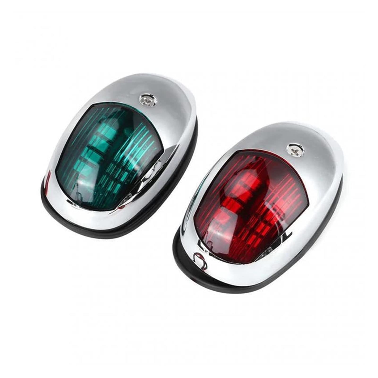 2X LED Navigation Light Signal Warning Lamp for Marine Boat Yacht & Automotive - Waterproof Safety Light for Night Boating, Emergency Vehicles & Off-Road Adventures