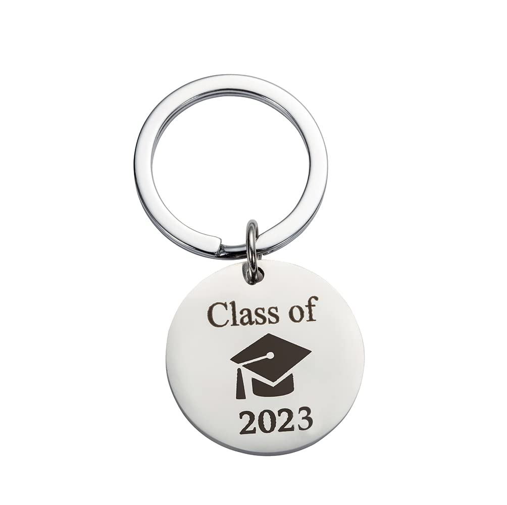Best Friends Keychain Class of 2025 - Personalized Graduation Gifts for Her, Him, Friends & Classmates - Perfect for High School & College Graduation Parties
