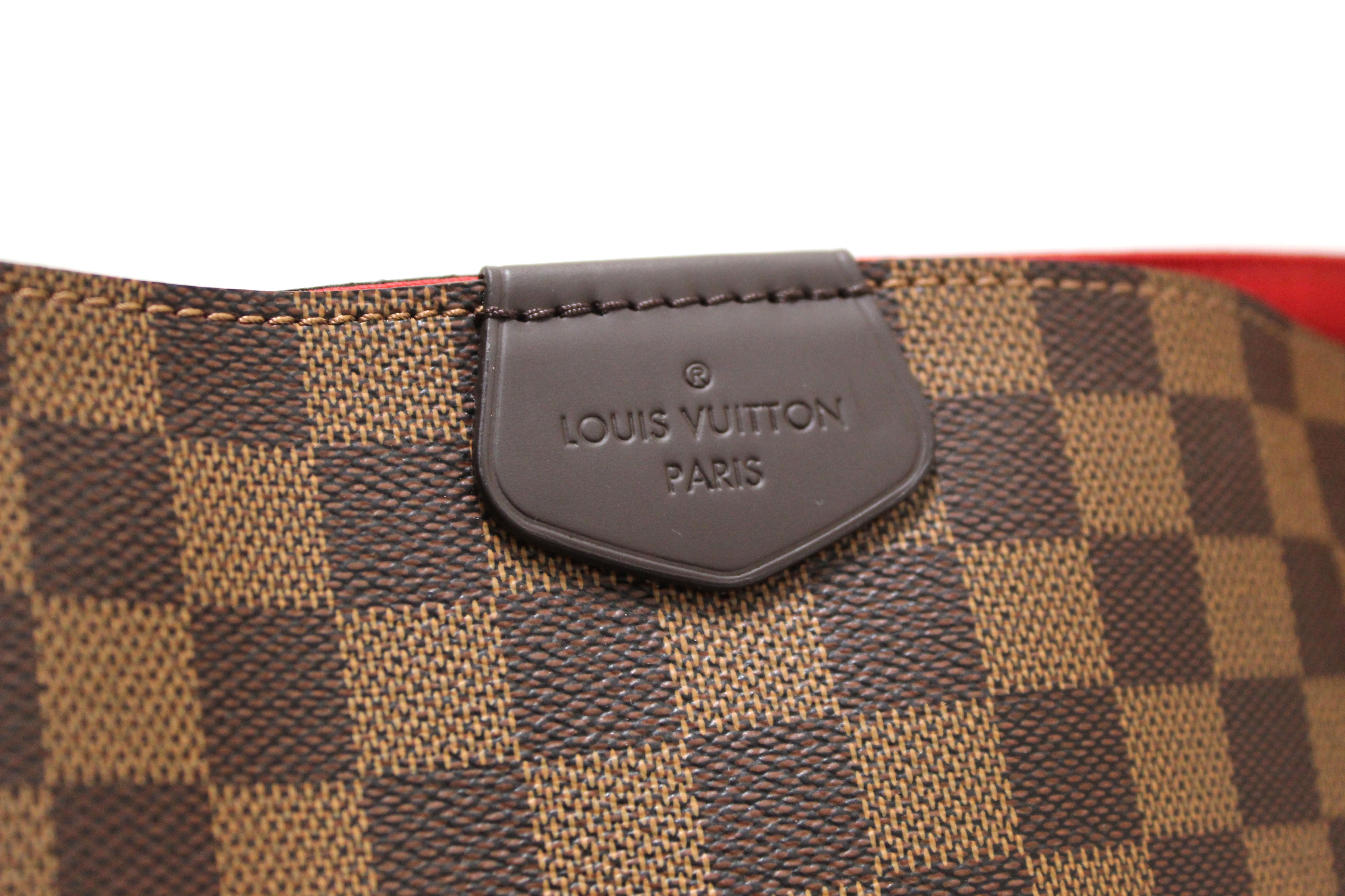 Authentic Louis Vuitton Damier Ebene Graceful MM Hobo Shoulder Bag - Luxury Designer Handbag for Women, Perfect for Work, Travel & Everyday Use