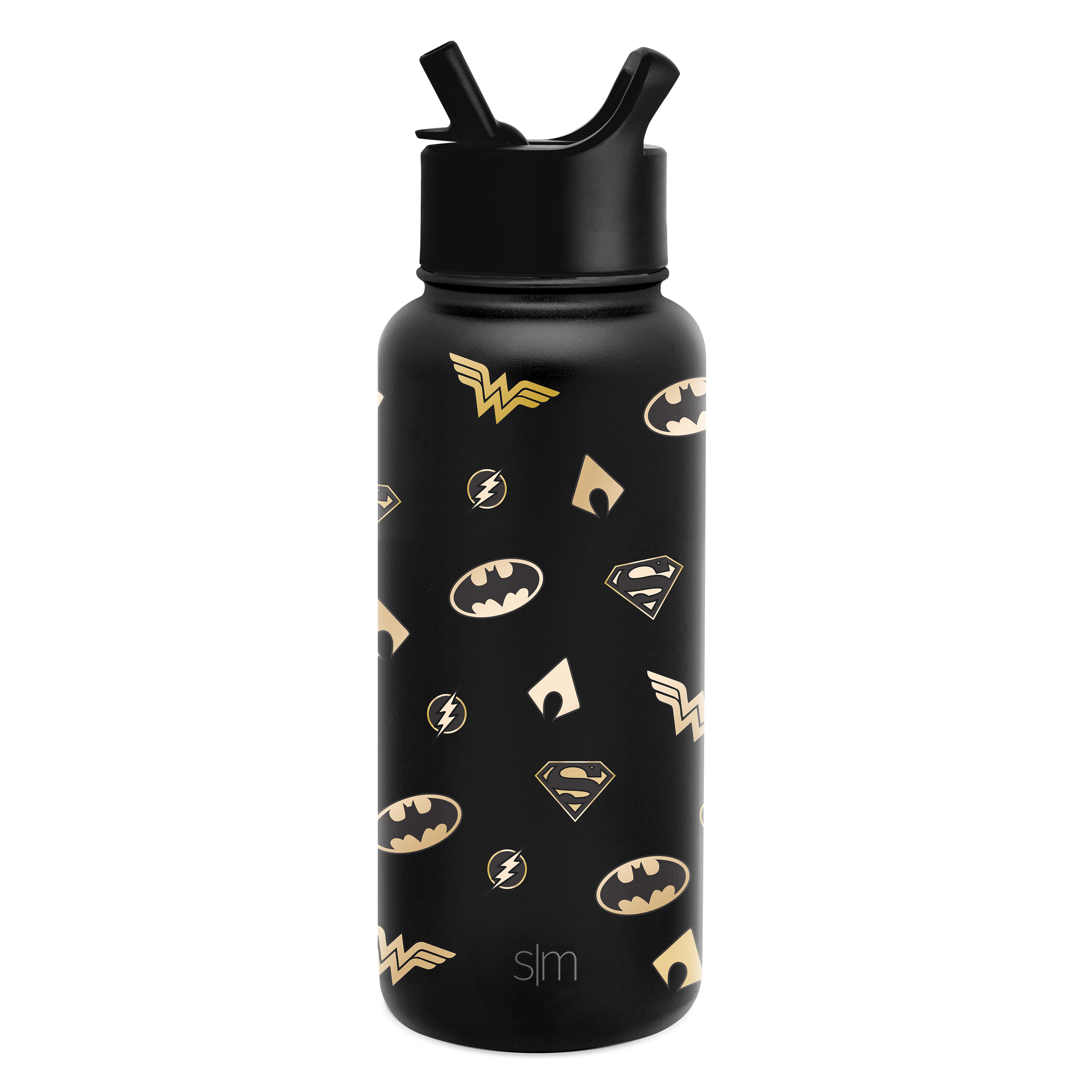 Summit Insulated Water Bottle with Straw Lid - Leak Proof, BPA Free Stainless Steel Thermos for Hiking, Gym & Outdoor Activities